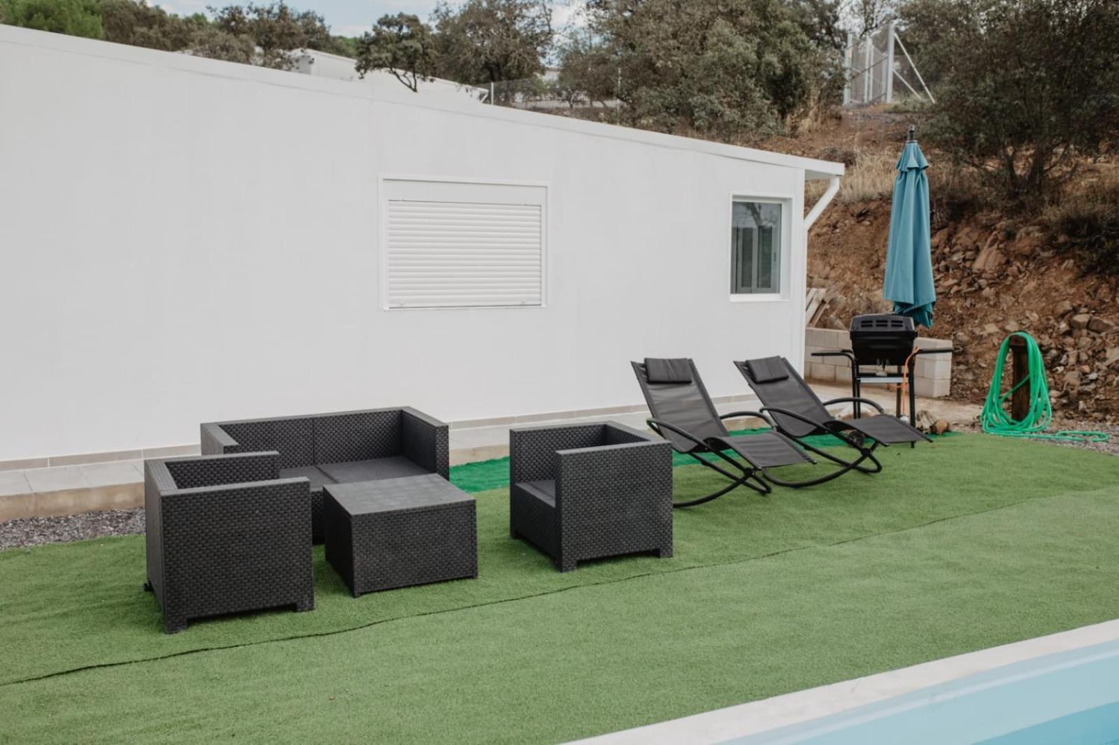 Casa En El Lago.Unmillondeestrellas Villaharta Luaran gambar